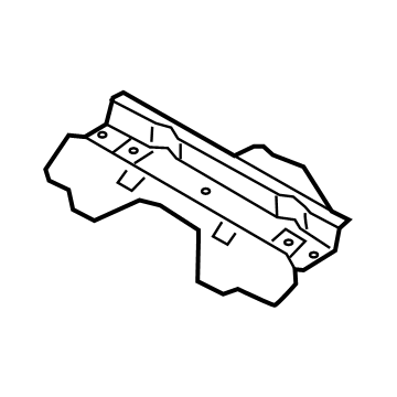 Kia 65542M6000 Panel-Rear Floor Sid