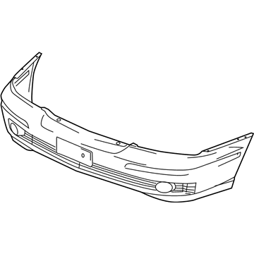 Hyundai 86510-39520 Front Bumper Cover Assembly