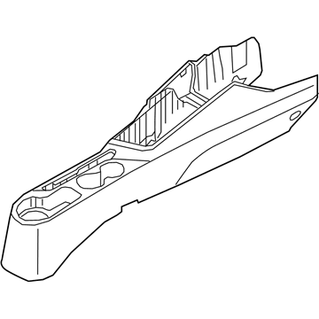 Hyundai 84611-J0000 Console-Floor