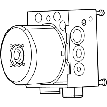 Mopar 68258644AA Anti-Lock Brake Control Unit