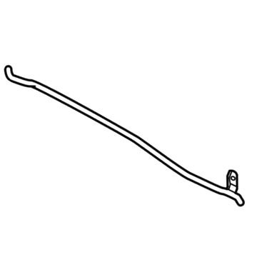 BMW 51-76-7-196-345 Door-Gap Seal, A-Pillar, Left