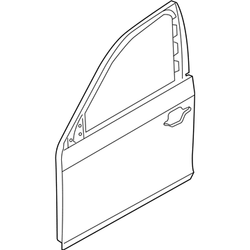 BMW 41-00-7-206-439 Door Front Left