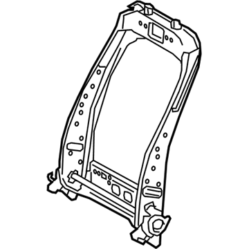 Toyota 71013-F4020 Seat Back Frame