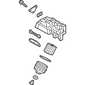 Hyundai 26310-3F501 Oil Filter Body Assembly