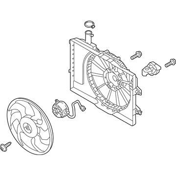 Hyundai 25380-F2000 Blower Assembly