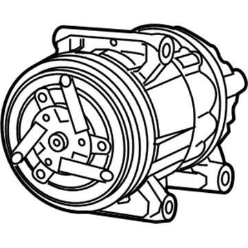 Mopar 68254761AA COMPRESSO-Air Conditioning