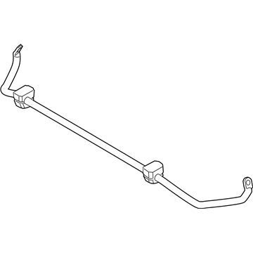 BMW 31-35-6-853-088 Stabilizer Front With Rubber Mounting