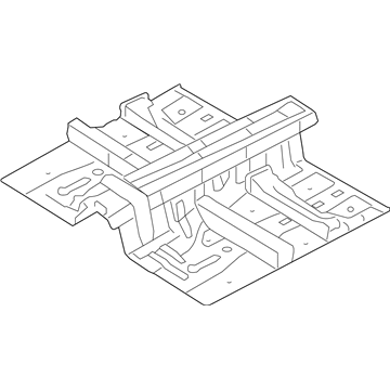 Hyundai 65210-3M000 Panel Assembly-Center Floor
