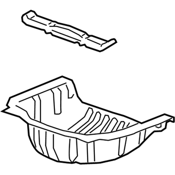 GM 84405636 Spare Tire Panel