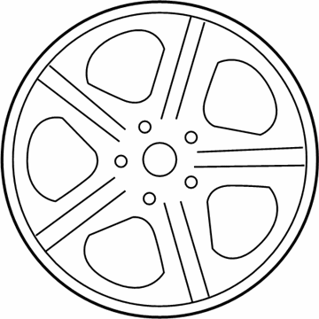 Hyundai 52910-3K330 Aluminium Wheel Assembly