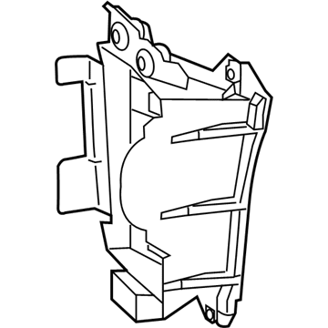 Lexus 15732-38011 Duct, Engine Oil Cooler Air