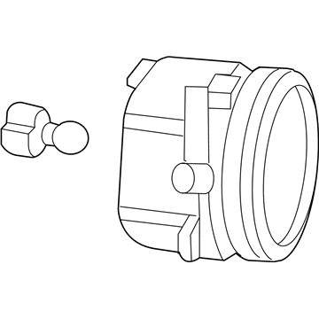 Mopar 5182024AA Front Fog Lamp