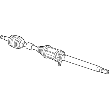 Mopar 68291656AD Shaft-Axle Half