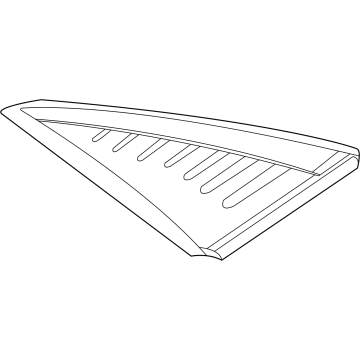 Hyundai 87860-AA000 GARNISH Assembly-C.PILLAR, RH