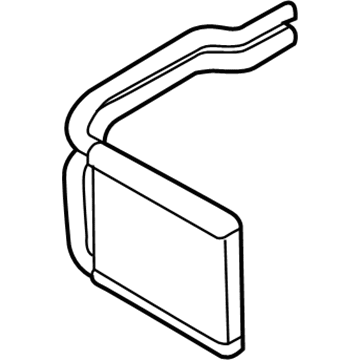 Hyundai 97138-1R001 Core & Seal Assembly-Heater