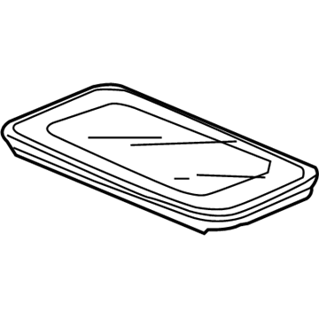 Acura 70200-TL2-305 Glass Assembly, Roof