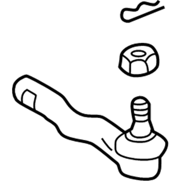 Lexus 45460-59015 Rod Assy, Tie, RH