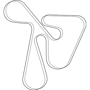 Mopar 4891721AB Belt-SERPENTINE