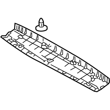 Hyundai 81760-D3000-TRY Trim Assembly-Tail Gate Upper