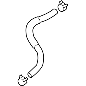 Hyundai 25412-2S201 Hose-Radiator Lower