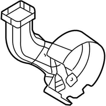 Ford 6E5Z-10C392-AA Air Duct