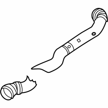 BMW 17-12-9-797-611 HOSE, RADIATOR-ENGINE