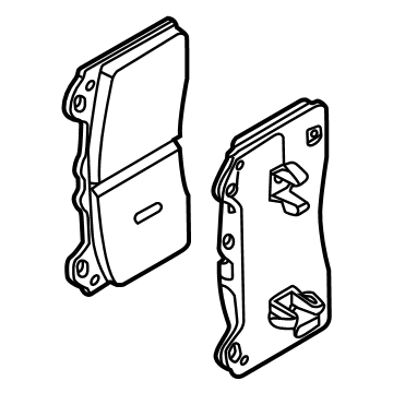 Ford LJ9Z-2001-A KIT - BRAKE LINING