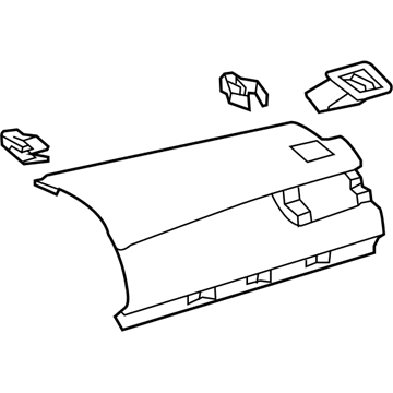 Toyota 55012-06010-C1 Upper Trim Panel