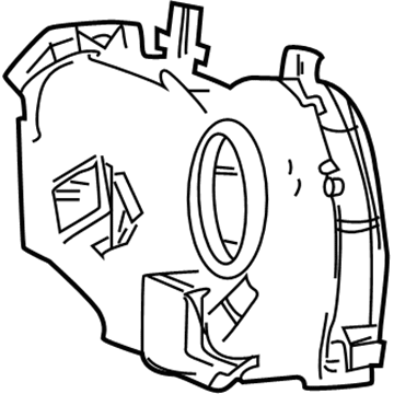 GM 88891577 Case, Auxiliary A/C Evaporator & Blower Upper