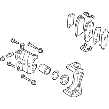 Hyundai 58130-J9000 Brake Assembly-Front, RH