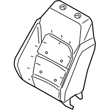 Ford LJ6Z-7864810-A PAD - SEAT BACK