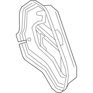 Acura 36934-TGV-A01 Cover, Passenger Side Bsi Radar