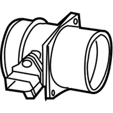 BMW 13-62-7-566-987 Mass Air Flow Sensor