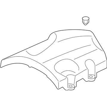 Ford DK4Z-6A949-A Engine Cover