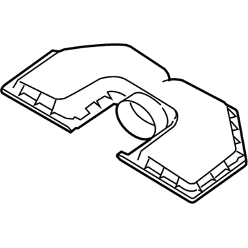 BMW 13-71-7-558-730 Intake Muffler, Top