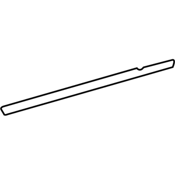 Mopar 5303660AE WEATHERSTRIP-Rear Door Belt Outer