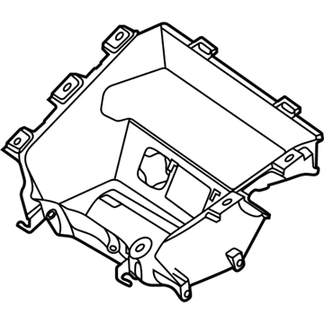 Kia 84673K0000 Bezel-FLR Console Fr