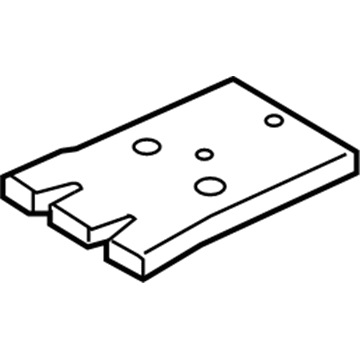 Hyundai 97366-2E000 Duct-Rear Heating Rear, RH