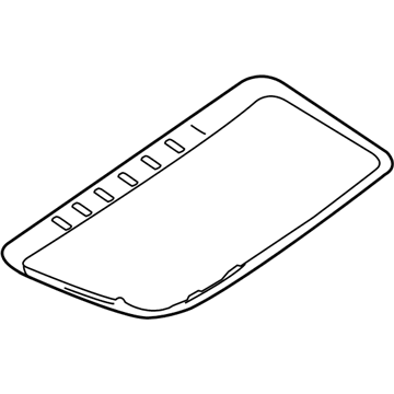 Hyundai 87372-39530 MOULDING-Upper GARNISH