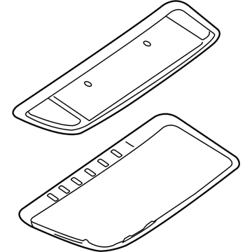 Hyundai 87370-39530 MOULDING Assembly-Back Panel