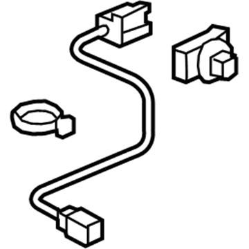 Honda 32755-TK8-A00 Sub-Wire, FR. Courtesy Light