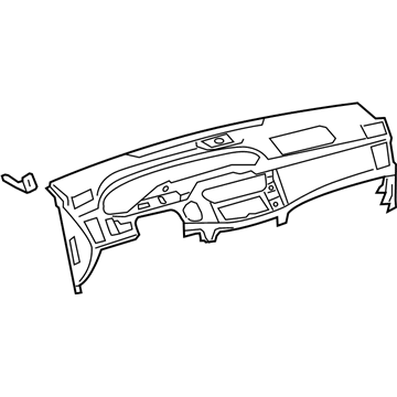 Toyota 55401-07060-B1 Instrument Panel