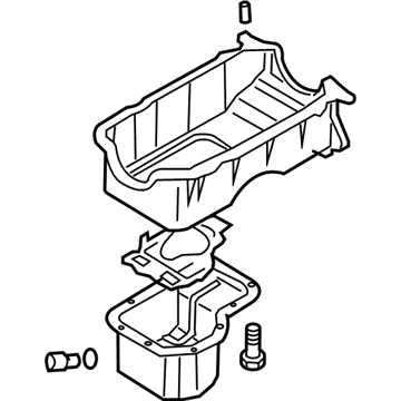 Kia 2152039850 Pan Assembly-Oil