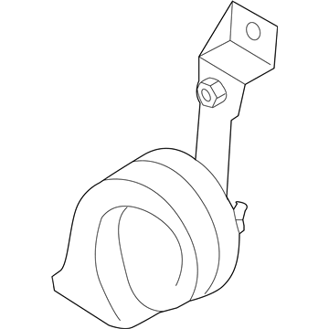 Nissan 25610-1FC0A Horn Assembly - Electric High