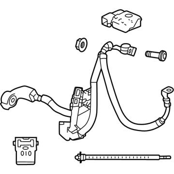 Honda 32410-3K0-H00 CABLE ASSY-, STARTER