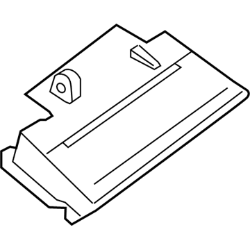 Infiniti 68580-3JA0A Tray Assy-Cooler Box