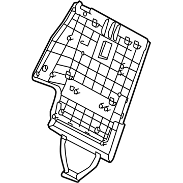 Kia 894404Z200RYN Board Assembly-2RD Seat