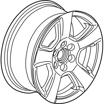 GM 23431106 Wheel, Alloy