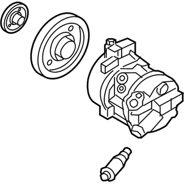 Hyundai 97701-D9001 Compressor Assembly