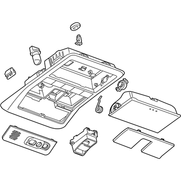 GM 22966691 Overhead Console